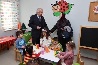 Çalı Kadın ve Çocuk Akademisi’ne Başkan Şadi Özdemir’den ziyaret
