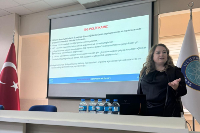 Nilüfer Belediyesi’nden öğrencilere iş güvenliği eğitimi