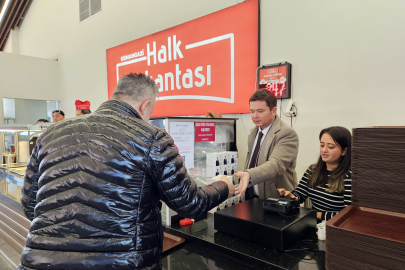 Başkan Aydın’dan kandil simidi ikramı