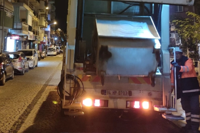 Atık biriktirme ekipmanları ve çevresi temizlendi