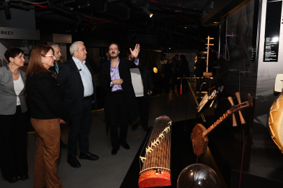 Okay Temiz’in enstrümanları Nilüfer MEM’de