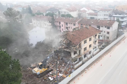 Bursa İnegöl'de kentsel dönüşümde ilk kazma vuruldu