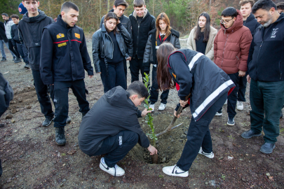 Büyükşehir’den kahraman itfaiyecilerin anısına hatıra ormanı