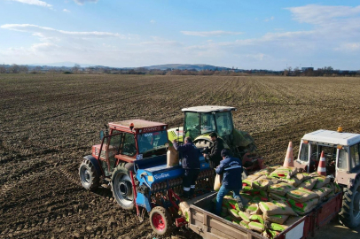 Bursa Mustafakemalpaşa'da örnek tarım projesi