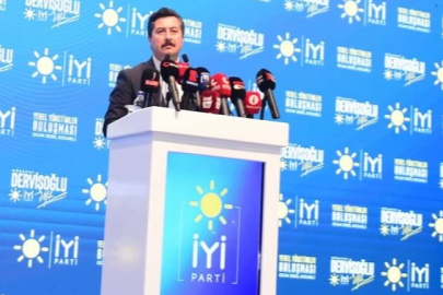 Ercan Özel İyi Parti Yerel Yönetimler Toplantısı'nda konuştu