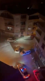 O kaçtı, polis kovaladı