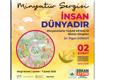 Osmangazi Belediyesi Minyatür sanatıyla Yaşar Kemal sergisi