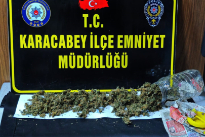 Kuş kümesinde uyuşturucuya polis baskını