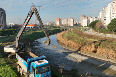 Büyükşehir’den dere temizliği