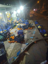 Alkollü sürücü ortalığı birbirine kattı; o anlar kamerada