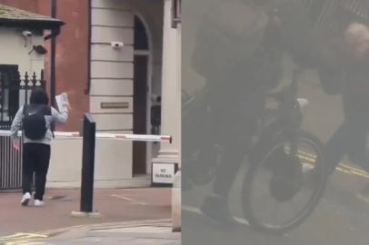 Türk konsolosluğunun önünde Kur'an-ı Kerim yakmaya kalkan adam, bıçaklandı