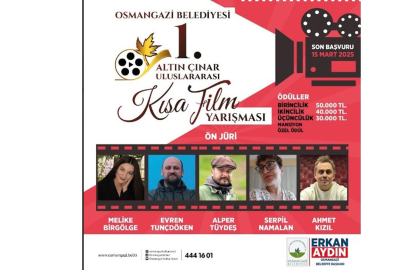 1. Altın Çınar Uluslararası Kısa Film Yarışması başvuruları başladı