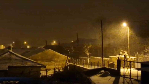 Kar Balkanlar’dan Edirne’ye giriş yaptı