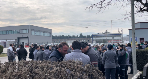 Bursa’da alüminyum fabrikasında büyük yangın