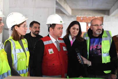 Başkan Aydın temelini attı, 3 ay sonra hizmete giriyor