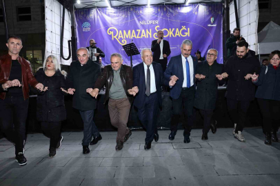 Nilüfer Ramazan sokağına Artvin gecesi renk kattı