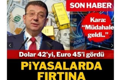 Şafak operasyonu piyasaları çarptı: Altın ve dolar zıpladı, borsa çöktü