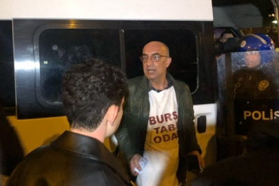 Bursa'da yüksek tansiyon! Bursa Tabip Odası böyle gözaltına alındı...