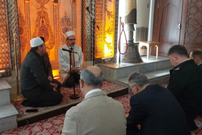 Bursa'da şehit polisler için hatim