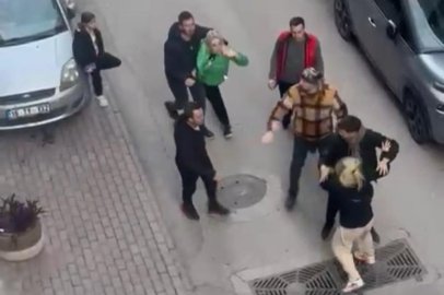 Bursa'da kadınlar birbirine girdi, mahalleli zor ayırdı