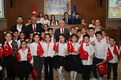 Büyükşehir Meclisi’nde söz çocukların