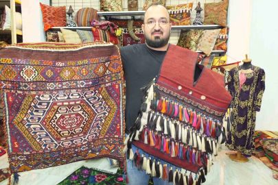Burhaniye’ de Yörük Heybeleri turistik eşya oldu