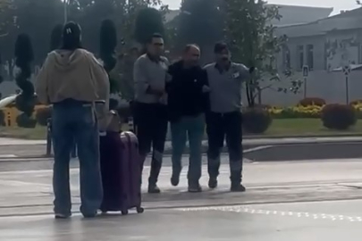 Otobüs terminalinde silah paniği