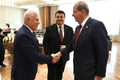 Başkan Bozbey’den KKTC Cumhurbaşkanı Tatar’a ziyaret