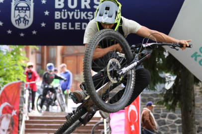 Bursa’da adrenalin dolu yarış nefes kesti