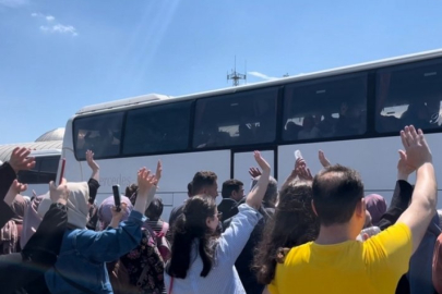 Bursa'dan kutsal topraklara yolculuk başladı!