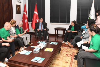 Engelli bireyler sordu Başkan Aydın cevapladı