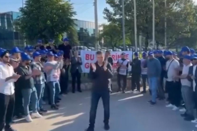 İşçiler maaş ve yan haklarda anlaşamayınca o fabrikada üretim durdu