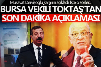 Dervişoğlu duyurdu: İYİ Parti Bursa Milletvekili görevden alındı