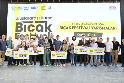 Bıçağın ustaları ödüllendirildi