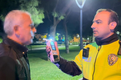 Uygulamayı görünce yaya kaçmayı denedi, yine yakalandı