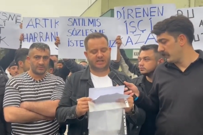 Aroma işçileri iş bıraktı: “Bu sözleşme bizim irademizi yansıtmamaktadır”