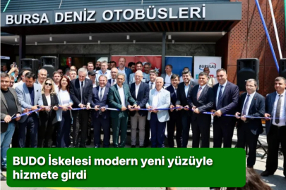 BUDO İskelesi modern yeni yüzüyle hizmete girdi