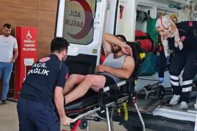 Radyatörden fışkıran kaynar su oto tamircisini yaraladı