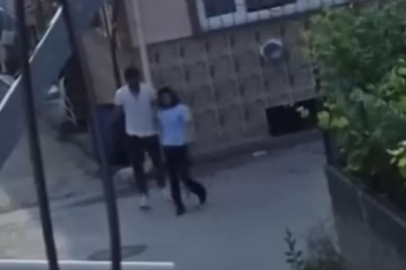 Tartıştığı kadını yol ortasında sürükleyip, zorla götürdü