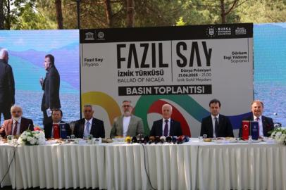 Dünyaca Ünlü sanatçı Fazıl Say, Bursa'nın incisi için türkü yazdı!