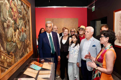 Usta ressam İbrahim Balaban’ın eserleri Bursalılarla buluştu