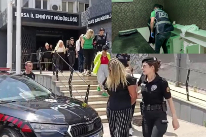 Bursa’da masaj salonunda müşterilere sosyal medya kontrolü