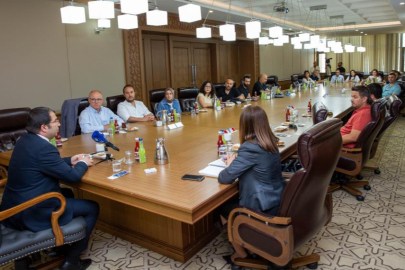 Büyükşehir’den meslek odalarına ‘Atatürk Spor Salonu’ bilgilendirmesi