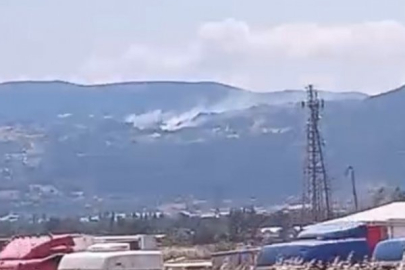 Dağyenice 'de korkutan yangın