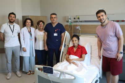 Dubai'den gelen hasta kritik ameliyatla sağlığına kavuştu