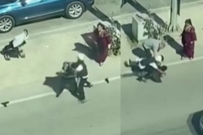 Sözde bebekli dilenciler mıntıka kavgasına tutuştu, foyaları ortaya çıktı