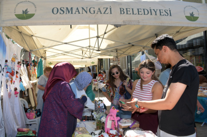 Osmangazi'de Kadın Emeği Üretime Dönüşüyor!