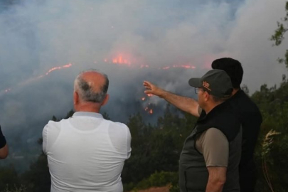Büyük orman yangını Bursa'ya yaklaşıyor!