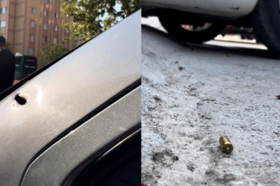 Rastgele ateş açtı, kurşunlar otomobillere isabet etti