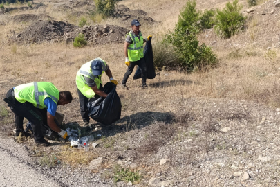 Büyükşehir’den yangın bölgelerinde çevre temizliği